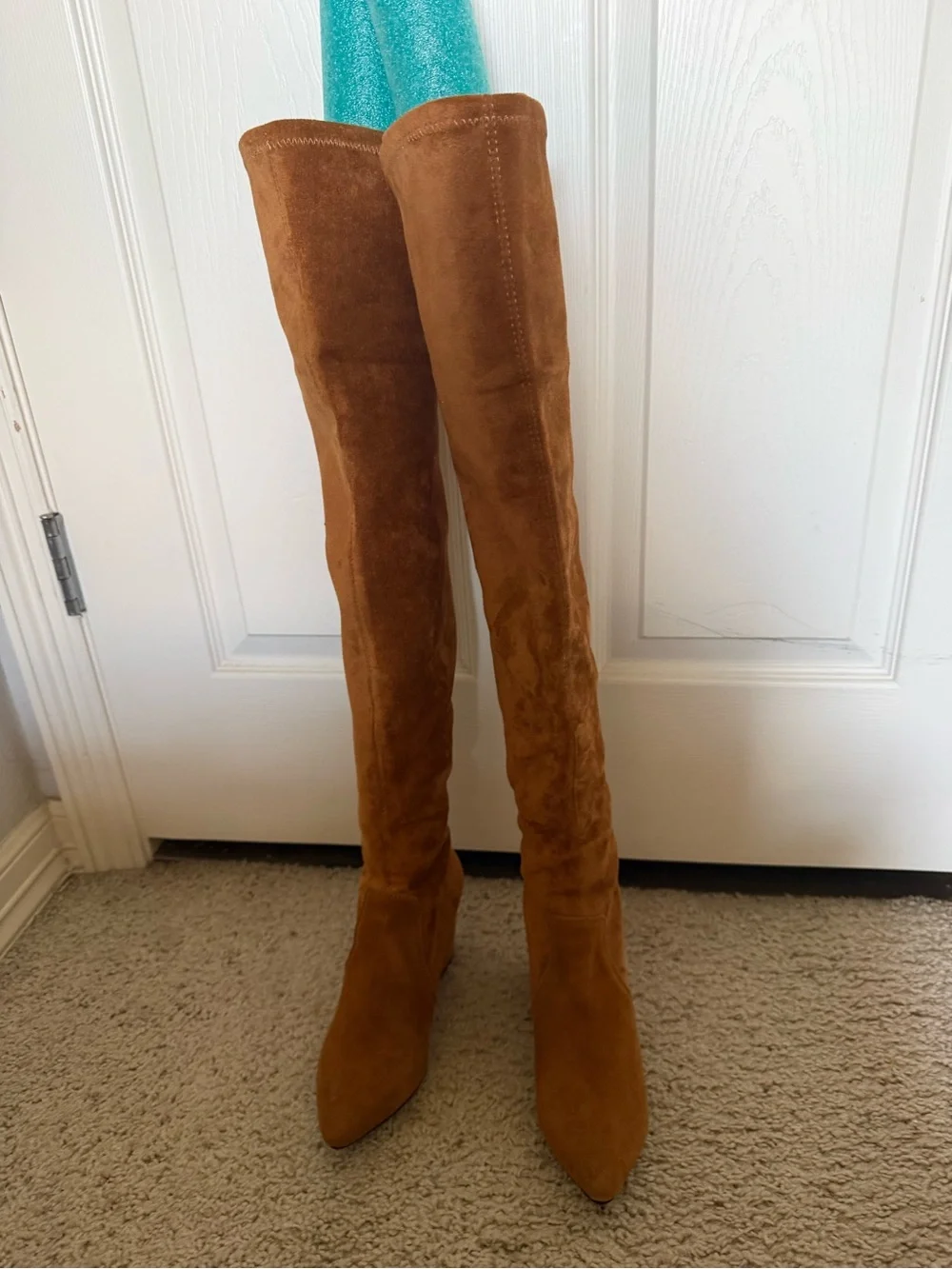 Women's Over-the-Knee Italian Suede Boots